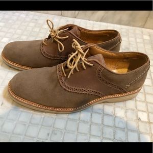 Men’s Sperry Top Sider Brown Suede Oxfords